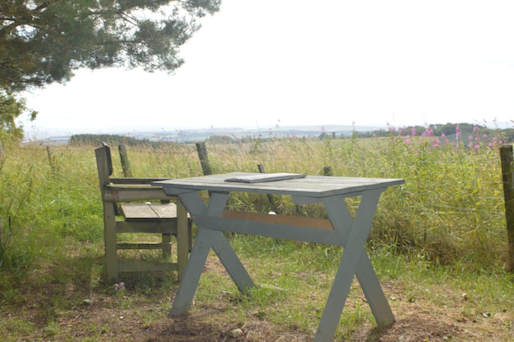 Open views for 40 miles from your picnic table.