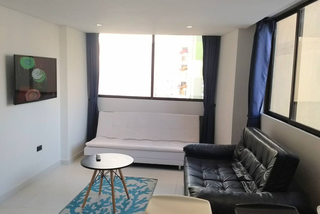 Sala y sofacamas