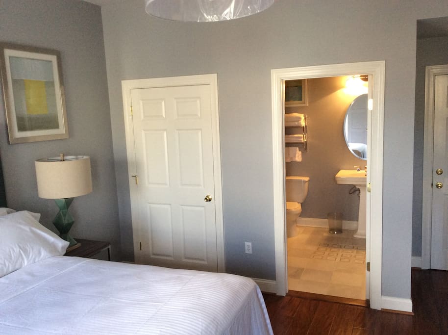 Bedroom with private bath