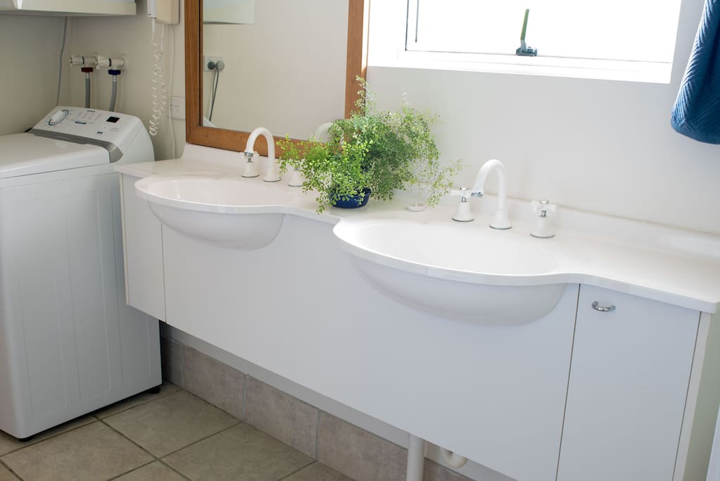 Bathroom with Washer & Dryer