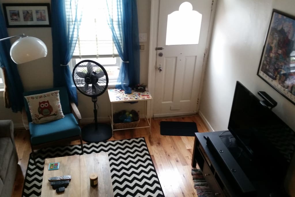 Another angle of the living room.