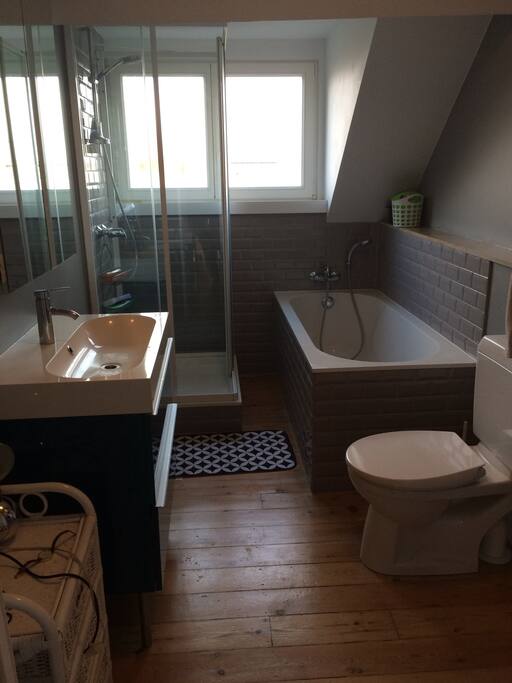 Salle de bain + douche