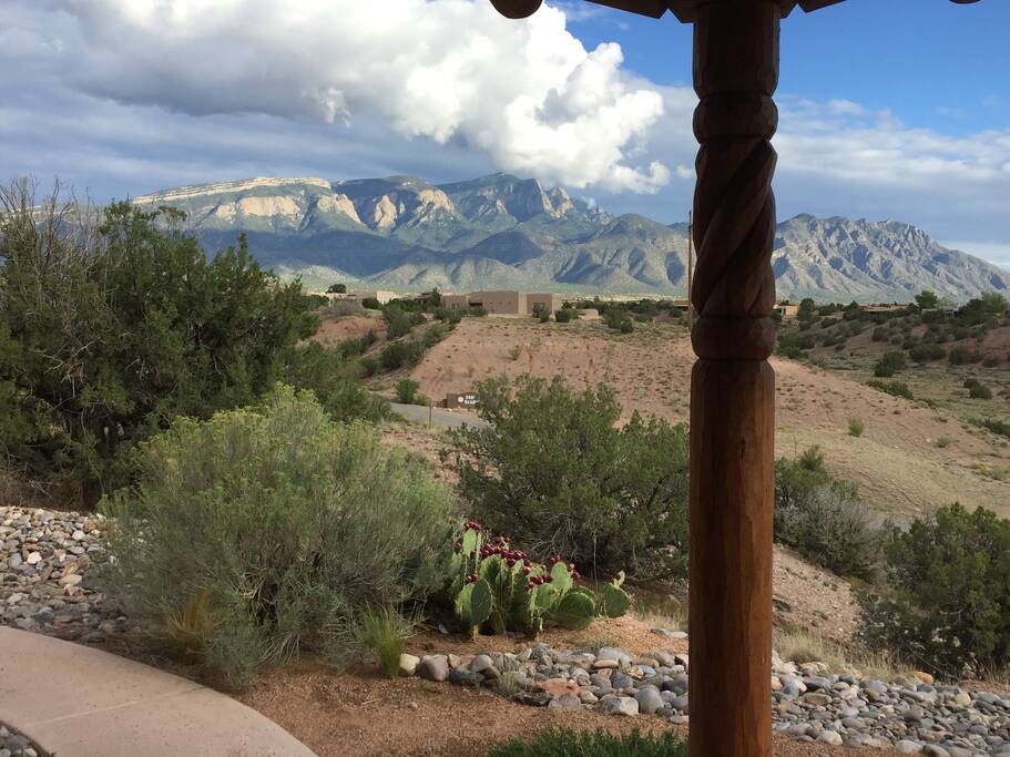 View from your private patio