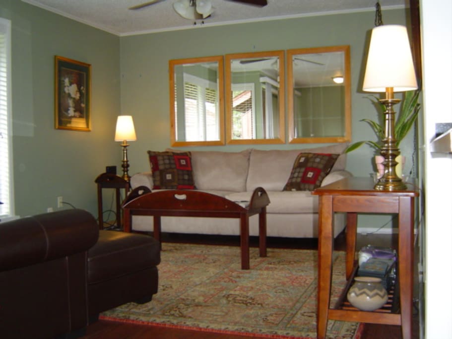 More of living area.