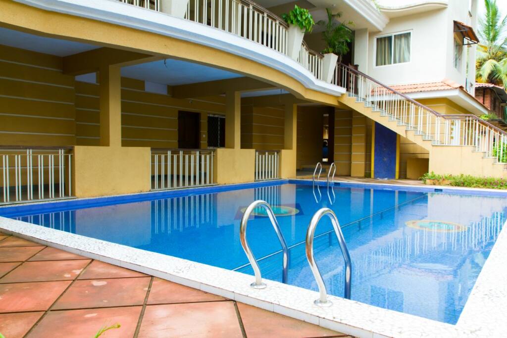 Swimming Pool just outside the Flat
