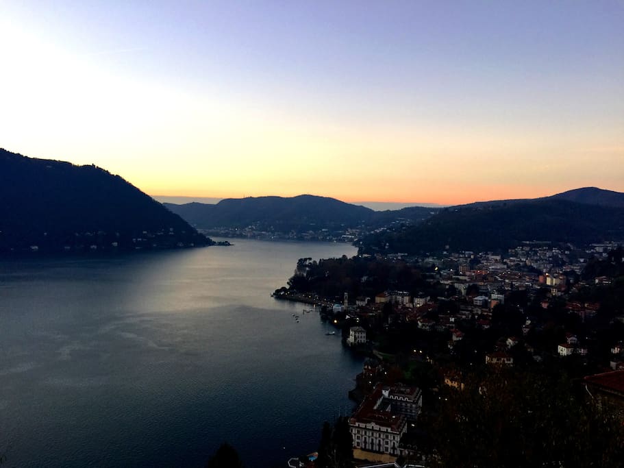 Panorama all'alba