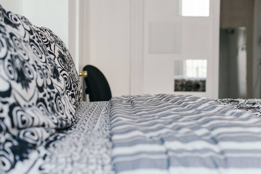 Comfortable bed, you'll have a good night sleep