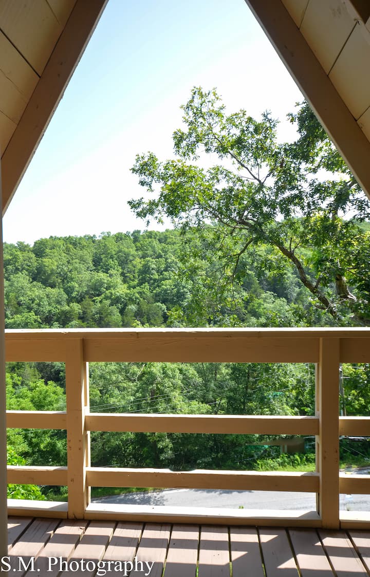 View From Upstairs Bedroom Balcony