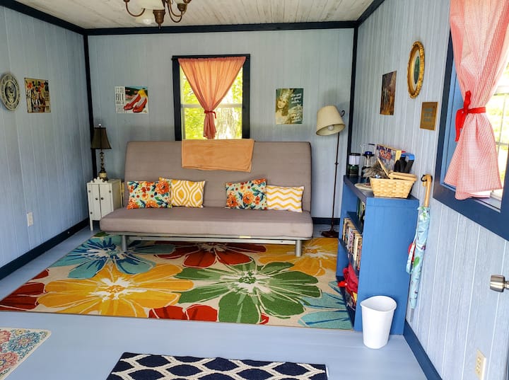 Inside the cottage
