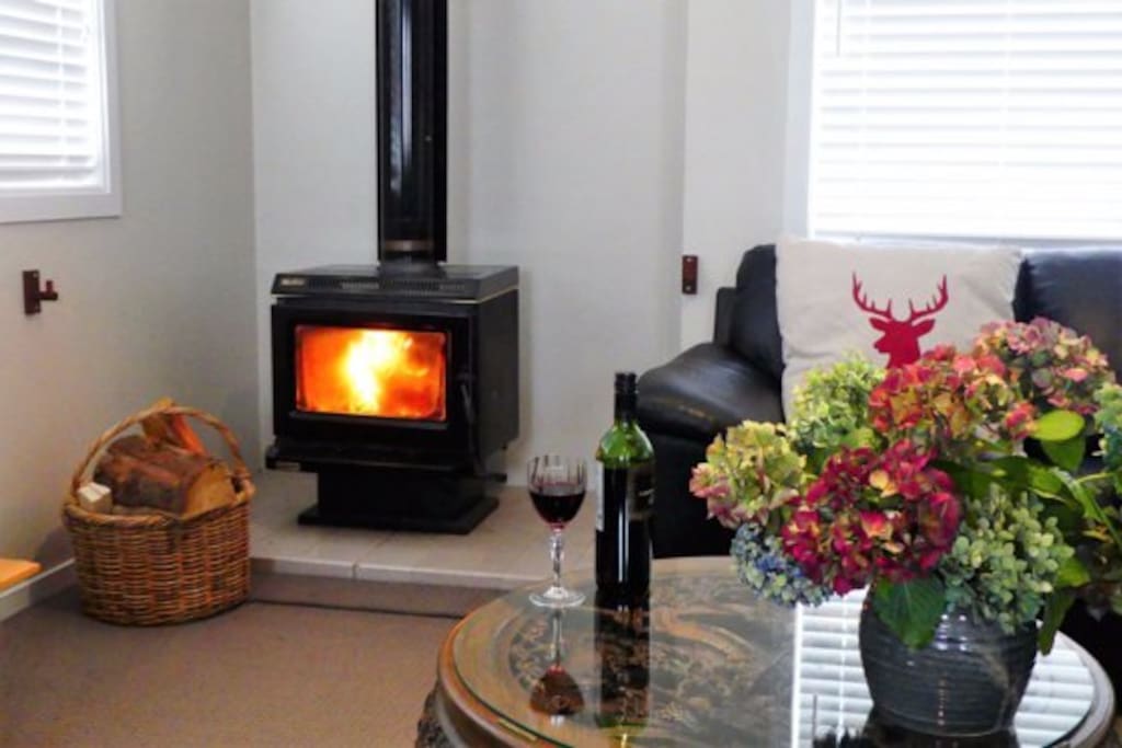 Enjoy the warmth of a roaring fireplace; an ideal place to feel at home. (Fireguard provided)