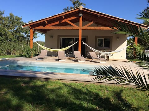 Charming house with heated pool-