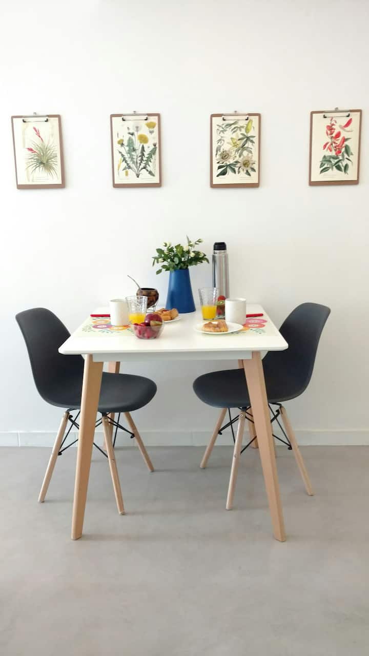 Kitnet mobiliada em Palermo Soho, perto de Plaza Italia