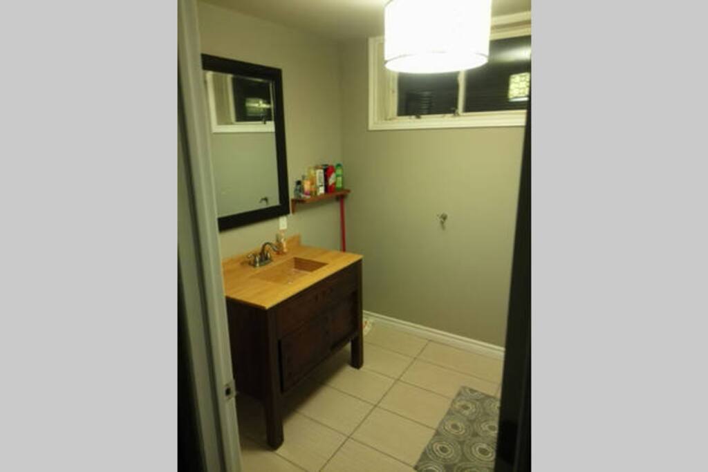 basement bathroom