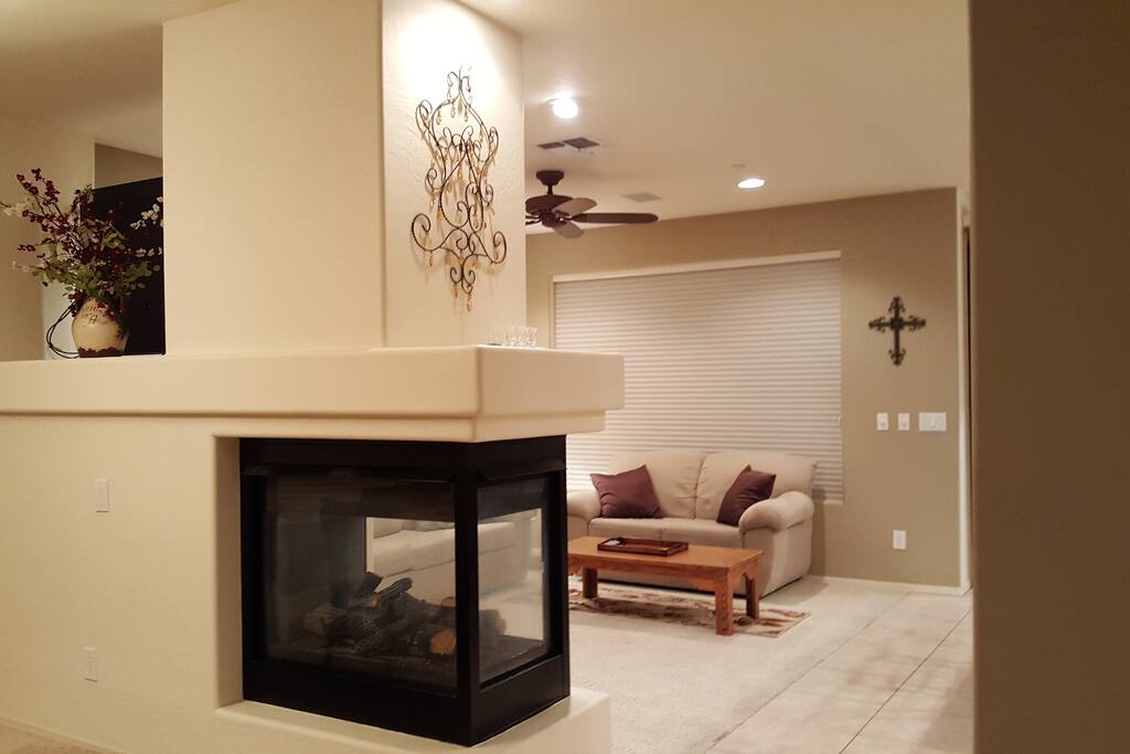 Family Room & Fireplace