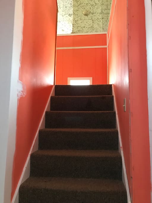 Stairs going to second floor