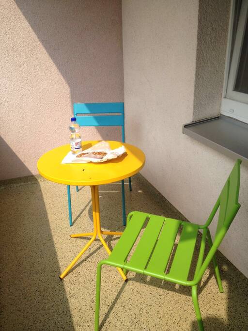Platz zum Sitzen und relaxen/ place to sit and relax