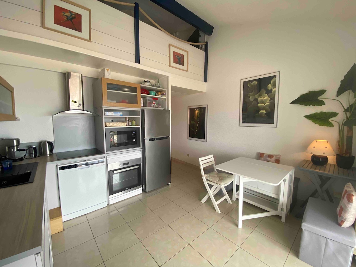 Successful Airbnb property: Beautiful duplex. Exceptional sea and Lido view. in Sète