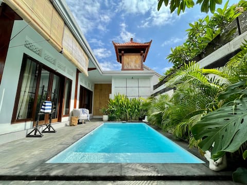 Homey and Stylish 1BR Villa with Pool in Canggu