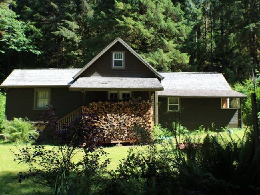 1920 original Homesteader's Cabin at the lake