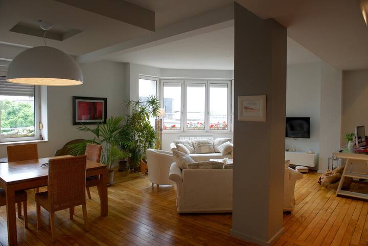 Beautiful architectural apartment 100 m2, right in the center !