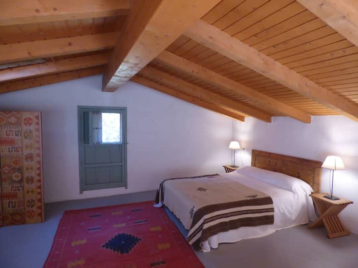 Charming spacious barn with mountain views & pool