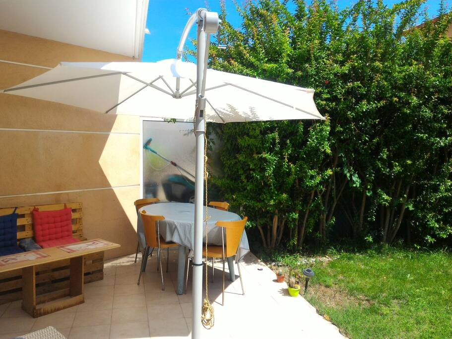 terrasse privé
