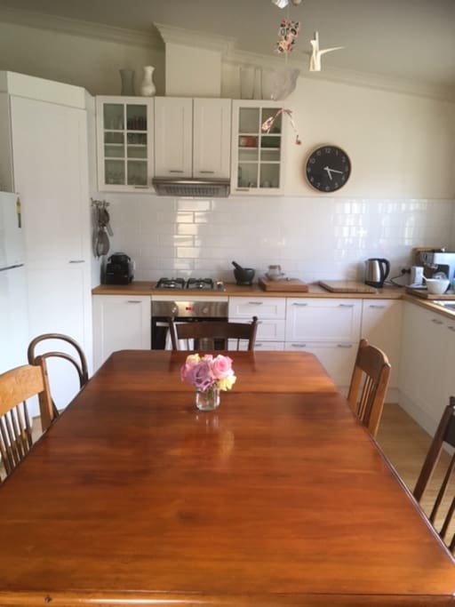 Dining space ...