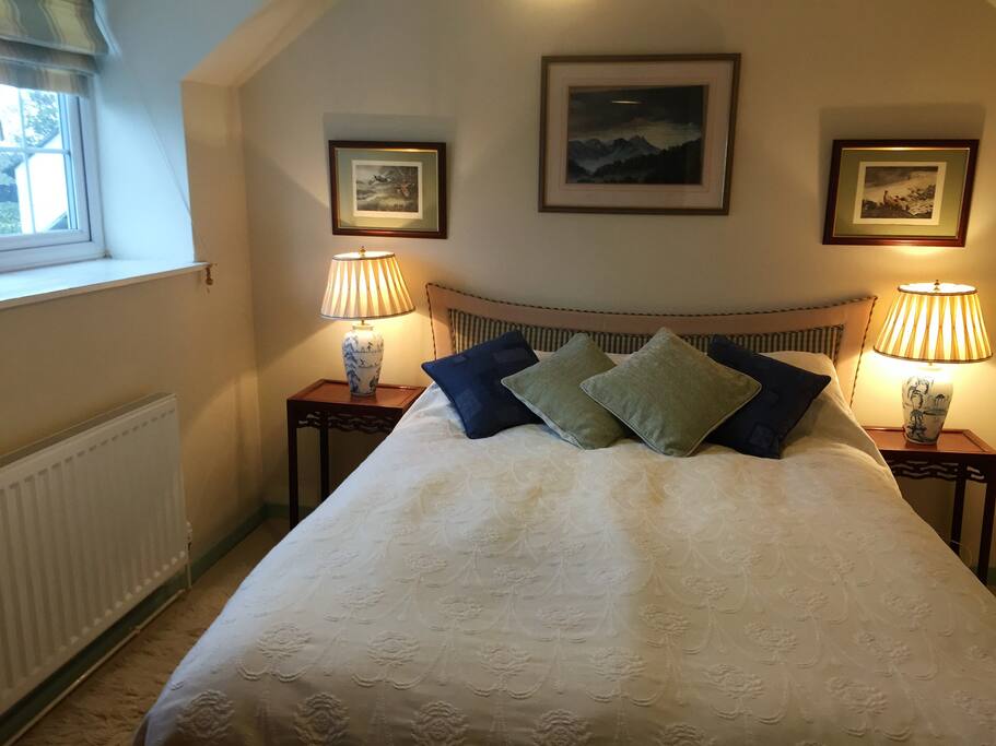 Comfortable king size bed