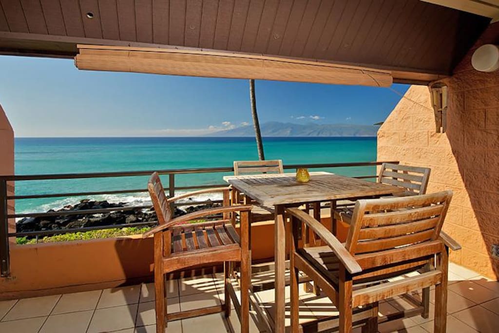 Patio and View