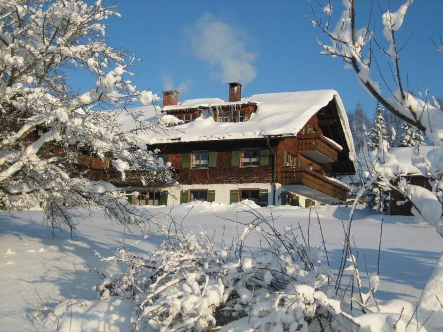 Winter bei Schmids in Bräunlings