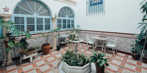 House with patio and parking