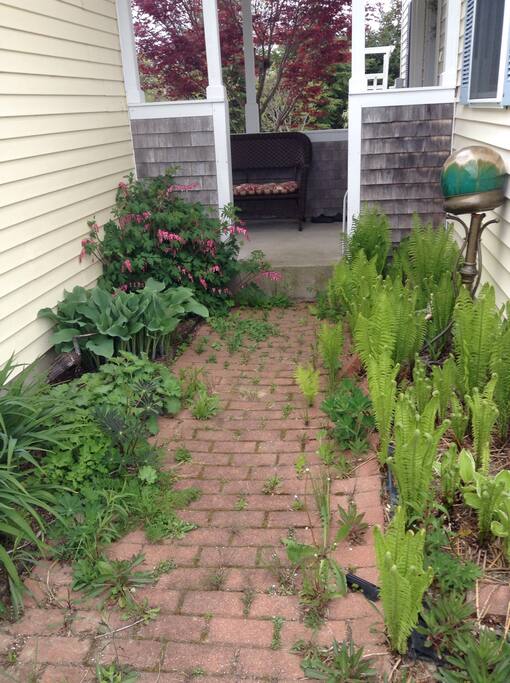 garden space to enjoy