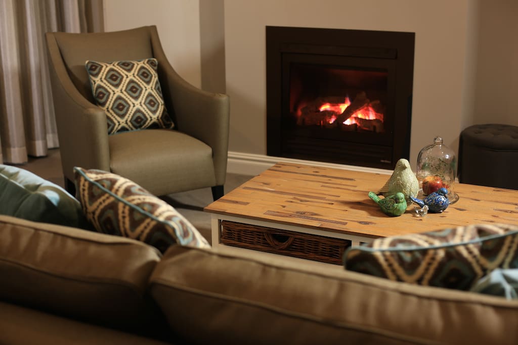 Sitting Area with Fire place