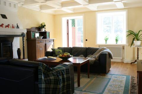Successful Airbnb property: Beautiful old mansion in Viken by the beach in Höganäs