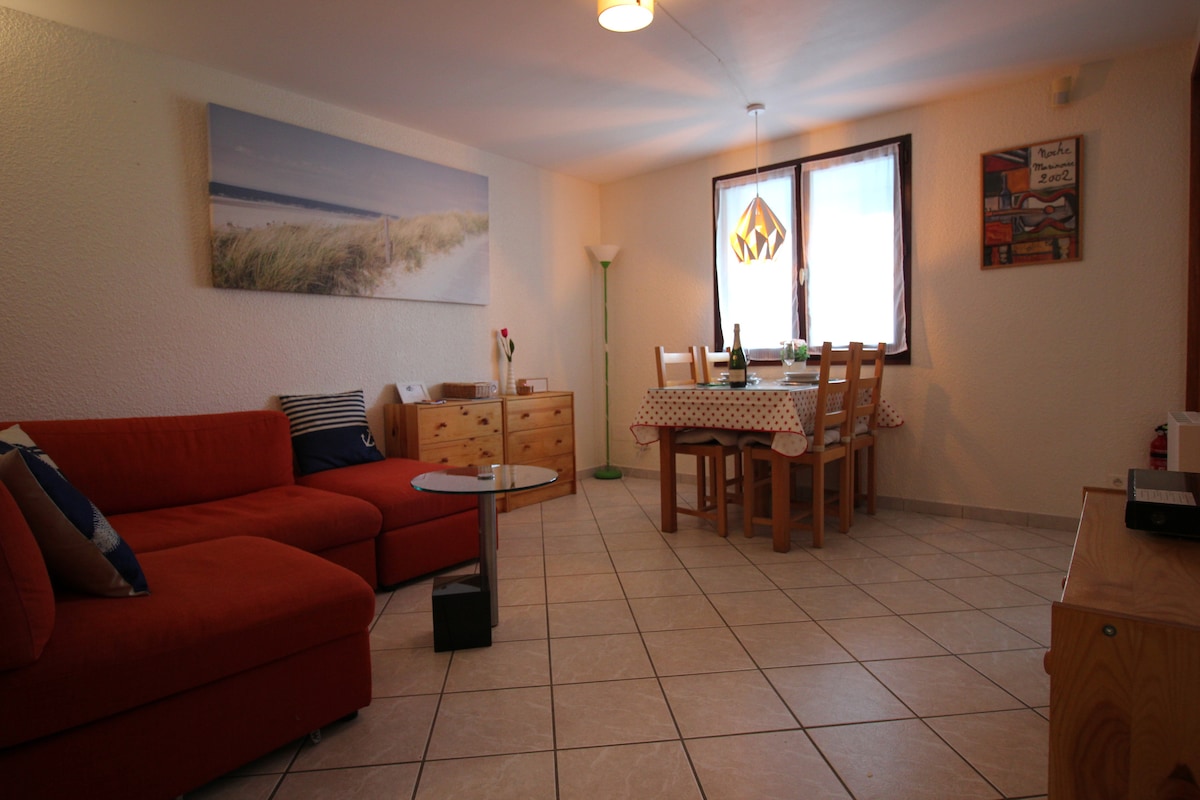 Beliebte Airbnb-Anzeige: ❤️ Beach apartment with garden & terrace⭐️⭐️⭐️⭐️⭐️ in Sainte Marie La Mer