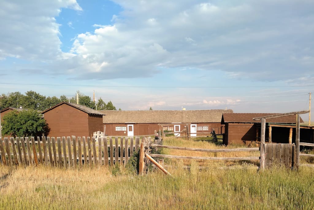 Westerly View of Cabins