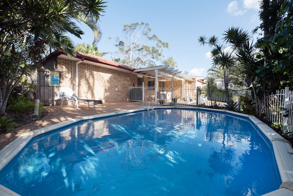 Stunning Child Friendly Pool Area off Deck