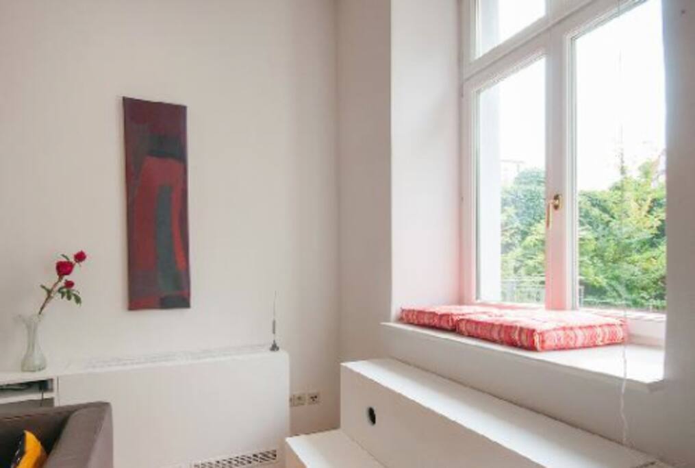 Sitzplatz am Fenster