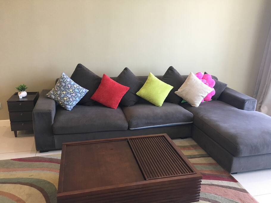 Rainbow living area