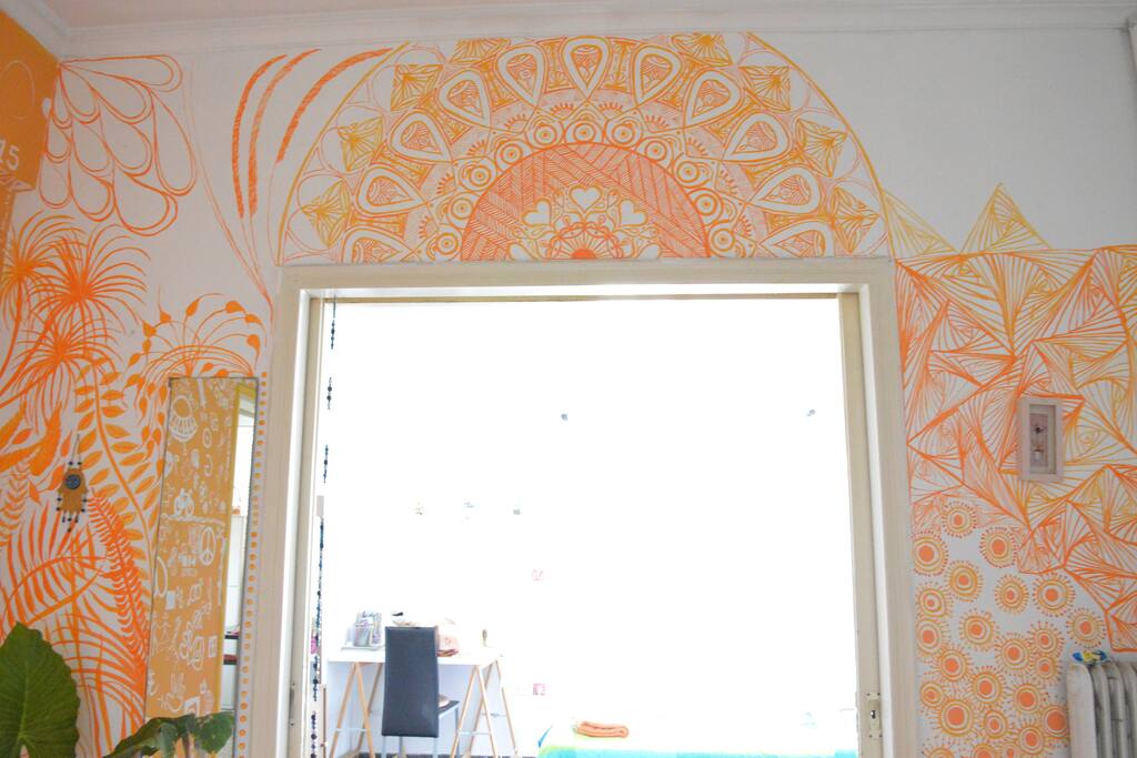 Hall room.