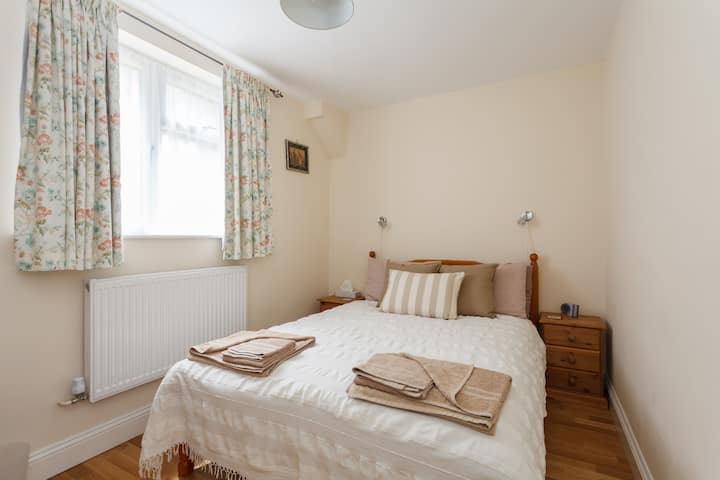 Bedroom 2 with pine double bed
