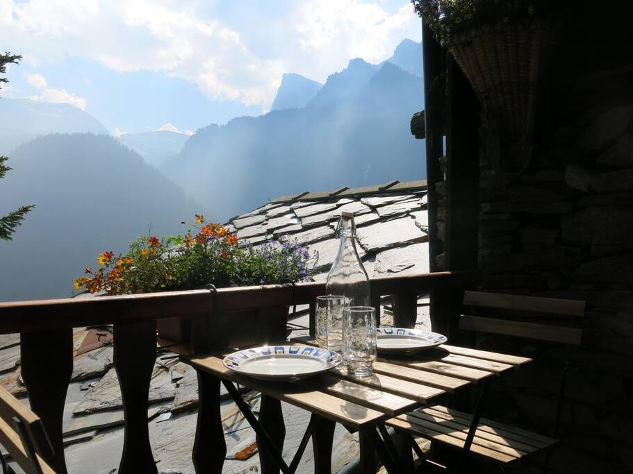 Godetevi un ottimo pranzo con questa vista!