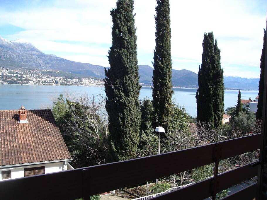 View from the balcony