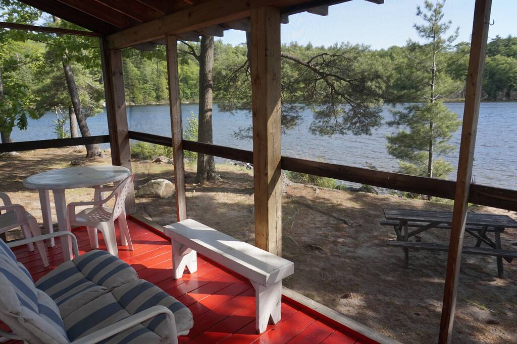 Screened porch
