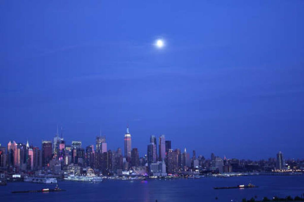 Depending on the season or time of day, you will get to experience a very different skyline. Each with it's enchanting colors and beauty.