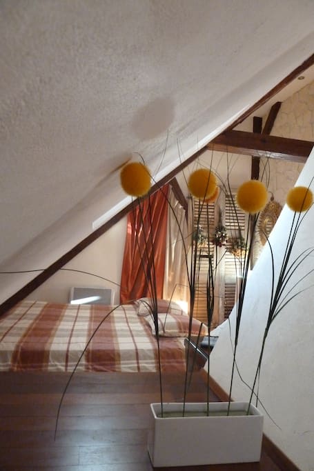 Chambre sous le toit