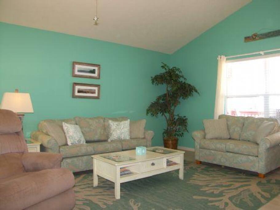 Living Room with Sleeper Sofa