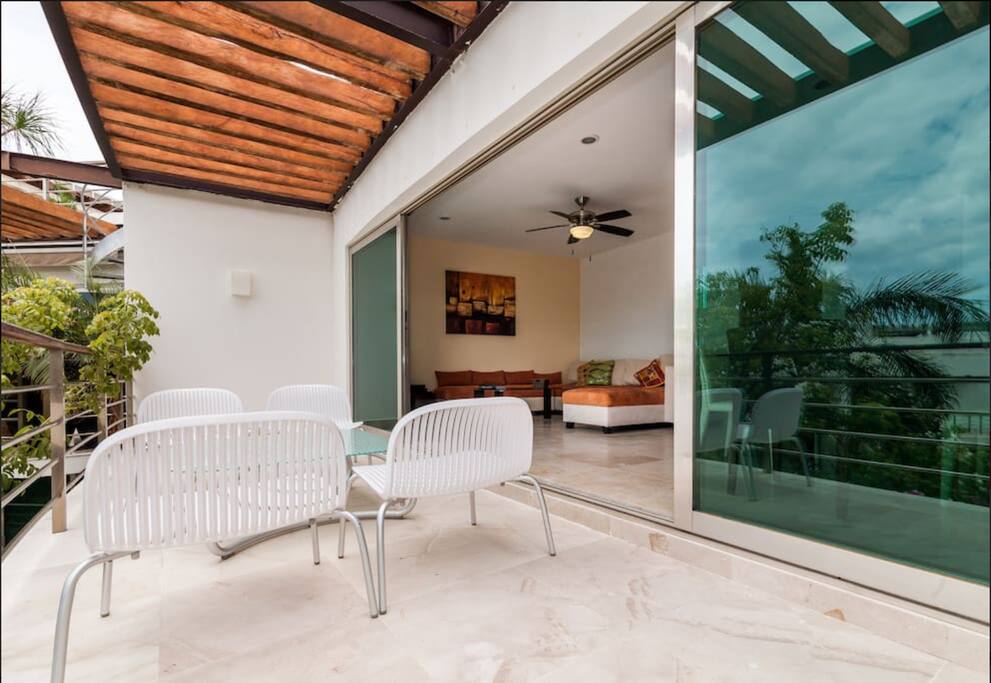 Your PRIVATE pool facing terrace
