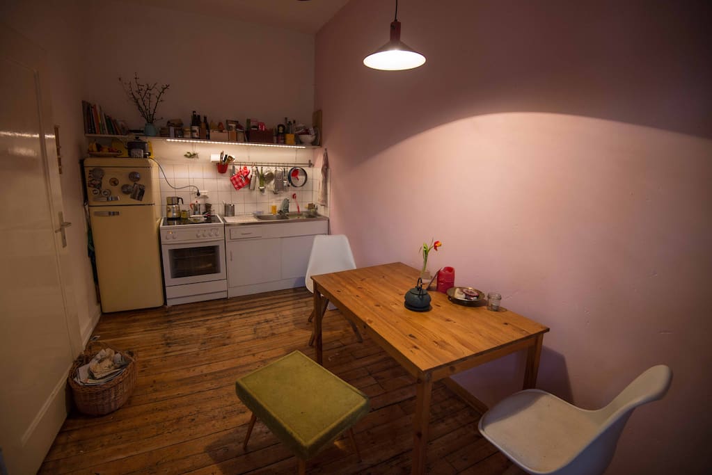 The kitchen -- feel free to cook up a storm!