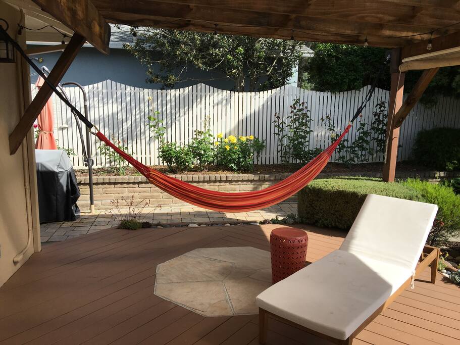 Lounge chair and hammock
